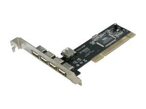 Rosewill RC-103 - 4 + 1 USB 2.0 PCI Adapter (Four External + One Internal Ports) Rosewill RC-103 - 4 + 1 USB 2.0 PCI Adapter (Four External + One Internal Ports)
