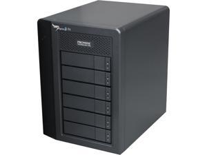 PROMISE Pegasus2 R6 P2R6HD18US RAID 0, 1, 5,6,10,50 6 3.5" Drive Bays 2 x Thunderbolt 2 18TB RAID System PROMISE Pegasus2 R6 P2R6HD18US RAID 0, 1, 5,6,10,50 6 3.5" Drive Bays 2 x Thunderbolt 2 18TB RAID System