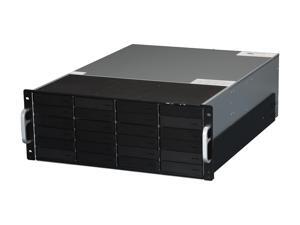SANS DIGITAL EliteSTOR ES424X6+BS JBOD 24 x Hot-Swappable 3.5" Drive Bays Host: 6G SAS Expander, Mini-SAS / SFF-8088 x 1 Expansion: Mini-SAS / SFF-8088 x 1 (Up to 5 units supported) 4U 24-Bay 6G SAS/S SANS DIGITAL EliteSTOR ES424X6+BS JBOD 24 x Hot-Swappable 3.5" Drive Bays Host: 6G SAS Expander, Mini-SAS / SFF-8088 x 1 Expansion: Mini-SAS / SFF-8088 x 1 (Up to 5 units supported) 4U 24-Bay 6G SAS/S