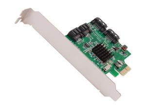 IOCrest SI-PEX40064 PCI-Express 2.0 Low Profile Ready SATA III (6.0 Gb/s) Controller Card IOCrest SI-PEX40064 PCI-Express 2.0 Low Profile Ready SATA III (6.0 Gb/s) Controller Card