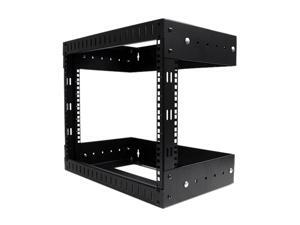 StarTech RK812WALLOA 8U Open Frame Wall Mount Equipment Rack - Adjustable Depth StarTech RK812WALLOA 8U Open Frame Wall Mount Equipment Rack - Adjustable Depth