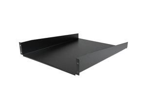 StarTech.com 2U 22in Rack Mount Cantilever Shelf - Fixed Server Rack Cabinet Shelf - 50lbs / 22kg StarTech.com 2U 22in Rack Mount Cantilever Shelf - Fixed Server Rack Cabinet Shelf - 50lbs / 22kg