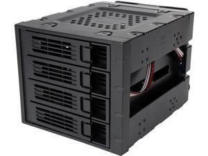 Rosewill RSV-SATA-Cage-34 - Hard Disk Drives - Black, 3 x 5.25" to 4 x 3.5" Hot-Swap - SATA III / SAS - Cage Rosewill RSV-SATA-Cage-34 - Hard Disk Drives - Black, 3 x 5.25" to 4 x 3.5" Hot-Swap - SATA III / SAS - Cage