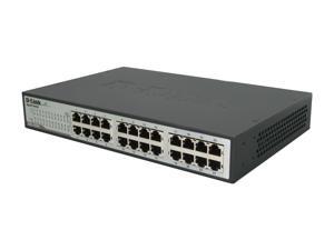 D-Link DGS-1024D Unmanaged Rackmountable Switch 24-Port Green Technology