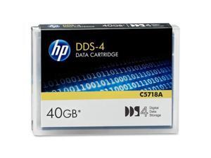 HP C5718A 20/40GB DDS-4 Tape Media 1 Pack HP C5718A 20/40GB DDS-4 Tape Media 1 Pack