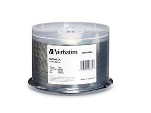 Verbatim 8.5GB 2.4X DVD+R DL 50 Packs Disc Model 96732 Verbatim 8.5GB 2.4X DVD+R DL 50 Packs Disc Model 96732