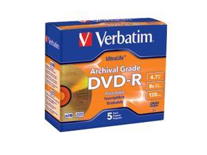 Verbatim 4.7GB 8X DVD-R 5 Packs Disc Model 96320 Verbatim 4.7GB 8X DVD-R 5 Packs Disc Model 96320
