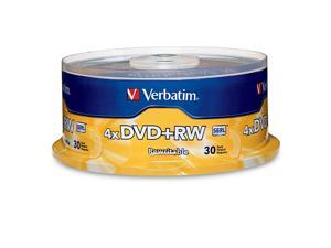 Verbatim 4.7GB 4X DVD+RW 30 Packs Disc Model 94834 Verbatim 4.7GB 4X DVD+RW 30 Packs Disc Model 94834