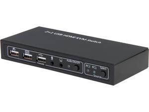 BYTECC KVM-2UHM 2X1 USB HDMI KVM Switch BYTECC KVM-2UHM 2X1 USB HDMI KVM Switch