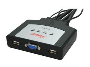Rosewill RKV-4UC 4 Port USB Cable KVM, 0.9m Cable Built with Speaker MIC Remote Flip Button - Retail Rosewill RKV-4UC 4 Port USB Cable KVM, 0.9m Cable Built with Speaker MIC Remote Flip Button - Retail