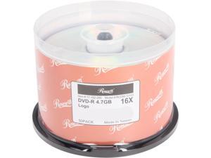 Rosewill 4.7GB 16X DVD-R 50 Packs Disc Model RCDM-10103 Rosewill 4.7GB 16X DVD-R 50 Packs Disc Model RCDM-10103