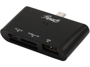 Multi-Functional SD Micro SD USB 2.0 Card Reader Connection Kit from Rosewill Multi-Functional SD Micro SD USB 2.0 Card Reader Connection Kit from Rosewill