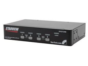 StarTech SV431USB 4 Port StarView USB KVM Switch StarTech SV431USB 4 Port StarView USB KVM Switch