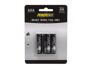 POWEREX MHRAAAI4 Rechargeable Batteries