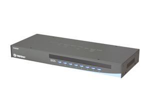 TRENDnet TK-803R 8-Port USB+PS/2 Rack Mount KVM Switch TRENDnet TK-803R 8-Port USB+PS/2 Rack Mount KVM Switch