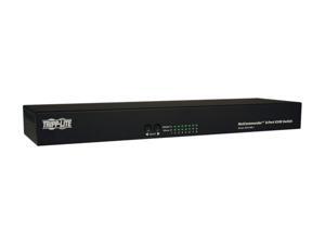 TRIPP LITE B072-008-1 8-Port NetCommander 1U Rackmount Cat5 KVM Switch TRIPP LITE B072-008-1 8-Port NetCommander 1U Rackmount Cat5 KVM Switch