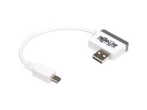 Tripp Lite USB 2.0 Port Liberator Cable - 5 pin mini-B With Built-in Charging Hub - 6in Tripp Lite USB 2.0 Port Liberator Cable - 5 pin mini-B With Built-in Charging Hub - 6in
