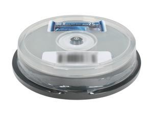 Optical Quantum 25GB 6X BD-R Blu-ray Recordable Media 10 Packs Logo Top Disc Optical Quantum 25GB 6X BD-R Blu-ray Recordable Media 10 Packs Logo Top Disc