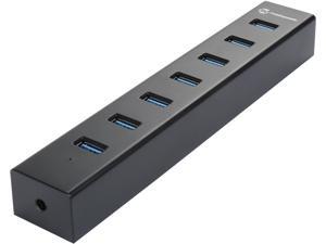 Tek Republic TUH-3710 7-Port USB 3.0 Hub with Power Adapter Tek Republic TUH-3710 7-Port USB 3.0 Hub with Power Adapter