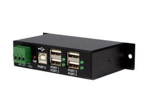 StarTech.com Mountable 4 Port Rugged Industrial USB Hub (ST4200USBM) StarTech.com Mountable 4 Port Rugged Industrial USB Hub (ST4200USBM)