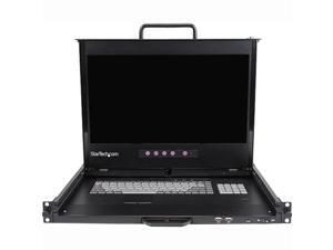 StarTech RACKCOND17HD 1U 17" HD 1080p Dual Rail Rackmount LCD Console w/ Fingerprint Reader and Front USB Hub StarTech RACKCOND17HD 1U 17" HD 1080p Dual Rail Rackmount LCD Console w/ Fingerprint Reader and Front USB Hub