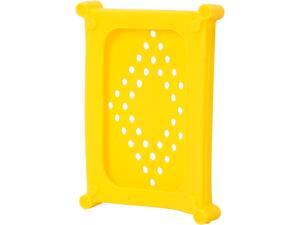 SYBA SI-ACC25027 2.5" SATA/IDE HD Soft Gel Protector Cover, Protective Soft Silicone Skin - Yellow SYBA SI-ACC25027 2.5" SATA/IDE HD Soft Gel Protector Cover, Protective Soft Silicone Skin - Yellow