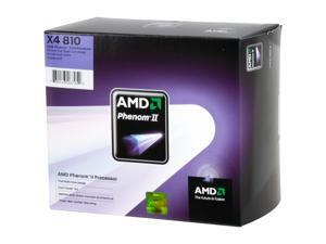AMD Phenom II X4 810 2.6GHz Socket AM3 Processor