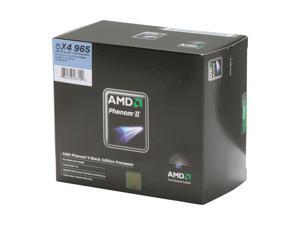 AMD Phenom II X4 965 Black Edition 3.4GHz Socket AM3 Processor
