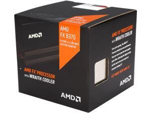 AMD FX-8370 with AMD Wraith Cooler Vishera 8-Core 4.0 GHz (4.3 GHz Turbo) Socket AM3+ 125W FD8370FRHKHBX Desktop Processor AMD FX-8370 with AMD Wraith Cooler Vishera 8-Core 4.0 GHz (4.3 GHz Turbo) Socket AM3+ 125W FD8370FRHKHBX Desktop Processor