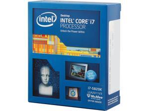 Intel Core i7-5820K Haswell-E 6-Core 3.3 GHz LGA 2011-v3 140W BX80648I75820K Desktop Processor Intel Core i7-5820K Haswell-E 6-Core 3.3 GHz LGA 2011-v3 140W BX80648I75820K Desktop Processor