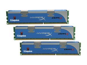 HyperX 6GB (3 x 2GB) 240-Pin DDR3 SDRAM DDR3 1600 (PC3 12800) Desktop Memory