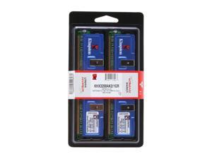 HyperX 1GB (2 x 512MB) 184-Pin DDR SDRAM DDR 400 (PC 3200) Dual Channel Kit Desktop Memory Model KHX3200AK2/1GR HyperX 1GB (2 x 512MB) 184-Pin DDR SDRAM DDR 400 (PC 3200) Dual Channel Kit Desktop Memory Model KHX3200AK2/1GR