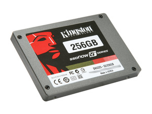 Kingston SSDNow V+ SNV225-S2/256GB 2.5" MLC Internal Solid State Drive (SSD)