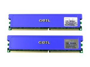 GeIL Value 2GB (2 x 1GB) 184-Pin DDR SDRAM DDR 400 (PC 3200) Dual Channel Kit Desktop Memory