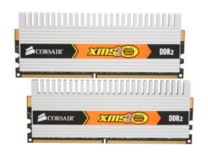 CORSAIR XMS2 2GB (2 x 1GB) 240-Pin DDR2 SDRAM DDR2 800 (PC2 6400) Dual Channel Kit Desktop Memory