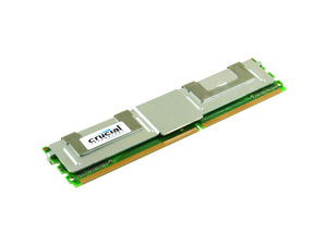 Crucial 2GB 240-Pin DDR2 FB-DIMM DDR2 667 (PC2 5300) ECC Fully Buffered Server Memory Model CT25672AF667