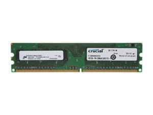 Crucial 1GB 240-Pin DDR2 SDRAM DDR2 800 (PC2 6400) Desktop Memory Model CT12864AA800 Crucial 1GB 240-Pin DDR2 SDRAM DDR2 800 (PC2 6400) Desktop Memory Model CT12864AA800