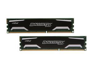 Crucial Ballistix Sport 8GB (2 x 4GB) 240-Pin DDR3 SDRAM DDR3 1333 (PC3 10600) Desktop Memory