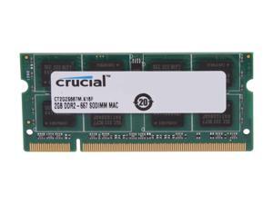 Crucial 2GB DDR2 667 Memory for Apple Model CT2G2S667M Crucial 2GB DDR2 667 Memory for Apple Model CT2G2S667M