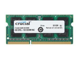 Crucial 4GB DDR3 1333 Memory for Apple Model CT4G3S1339M Crucial 4GB DDR3 1333 Memory for Apple Model CT4G3S1339M