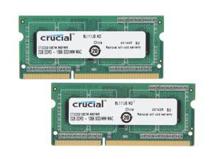Crucial 4GB (2 x 2GB) DDR3 1066 Memory for Apple Model CT2K2G3S1067M Crucial 4GB (2 x 2GB) DDR3 1066 Memory for Apple Model CT2K2G3S1067M