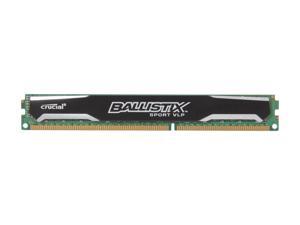 Crucial Ballistix Sport 4GB 240-Pin DDR3 SDRAM DDR3 1600 (PC3 12800) Low Profile Desktop Memory Model BLS4G3D1609ES2LX0