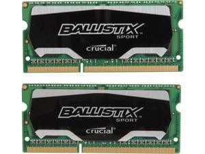 Ballistix Sport SODIMM 8GB (2 x 4GB) 204-Pin DDR3 SO-DIMM DDR3 1866 (PC3 14900) Laptop Memory Model BLS2K4G3N18AES4 Ballistix Sport SODIMM 8GB (2 x 4GB) 204-Pin DDR3 SO-DIMM DDR3 1866 (PC3 14900) Laptop Memory Model BLS2K4G3N18AES4