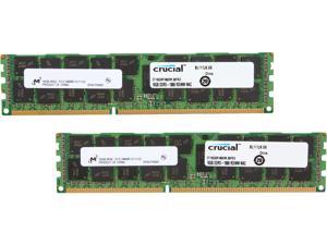 Crucial 32GB (2 x 16GB) DDR3 1866 (PC3 14900) ECC Registered Memory For Mac Pro Systems Model CT2K16G3R186DM Crucial 32GB (2 x 16GB) DDR3 1866 (PC3 14900) ECC Registered Memory For Mac Pro Systems Model CT2K16G3R186DM