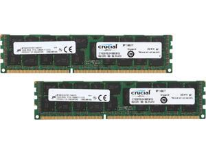 Crucial 32GB (2 x 16GB) 240-Pin DDR3 SDRAM ECC Registered DDR3 1600 (PC3 12800) Server Memory Model CT2K16G3ERSLD4160B Crucial 32GB (2 x 16GB) 240-Pin DDR3 SDRAM ECC Registered DDR3 1600 (PC3 12800) Server Memory Model CT2K16G3ERSLD4160B
