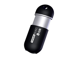DANE-ELEC 8GB USB 2.0 Flash Drive Capless (Black)