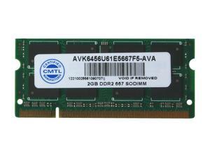 AllComponents 2GB 200-Pin DDR2 SO-DIMM DDR2 667 (PC2 5300) Laptop Memory Model AC2/SO667X64/2048 AllComponents 2GB 200-Pin DDR2 SO-DIMM DDR2 667 (PC2 5300) Laptop Memory Model AC2/SO667X64/2048