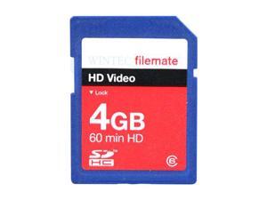 Wintec FileMate HD Video 4GB Secure Digital High-Capacity (SDHC) Flash Card Model 3FMSD4GBC6-R Wintec FileMate HD Video 4GB Secure Digital High-Capacity (SDHC) Flash Card Model 3FMSD4GBC6-R