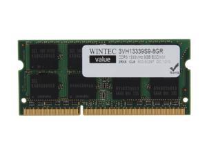 Wintec Value 8GB 204-Pin DDR3 SO-DIMM DDR3 1333 Laptop Memory Model 3VH13339S9-8GR Wintec Value 8GB 204-Pin DDR3 SO-DIMM DDR3 1333 Laptop Memory Model 3VH13339S9-8GR