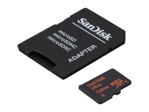 SanDisk Ultra 128GB microSDXC Flash Card with adapter - Global Model SDSDQUAN-128G-G4A SanDisk Ultra 128GB microSDXC Flash Card with adapter - Global Model SDSDQUAN-128G-G4A
